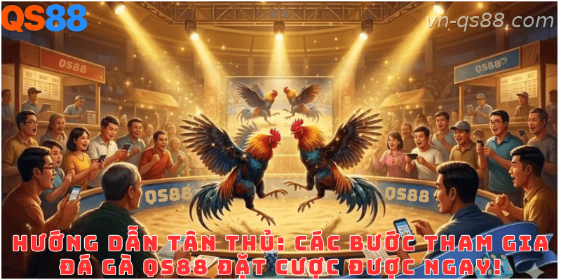 Hướng dẫn tham gia đá gà QS88 dành cho người mới