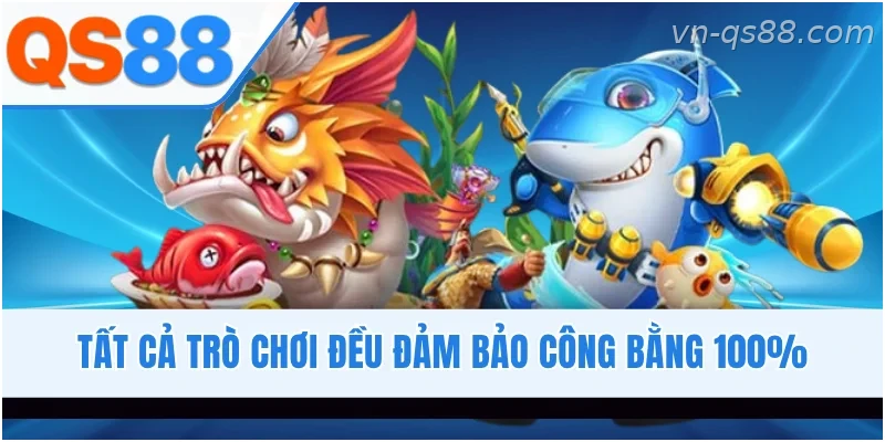 Hệ thống trò chơi bắn cá QS88 vận hành ổn định và minh bạch